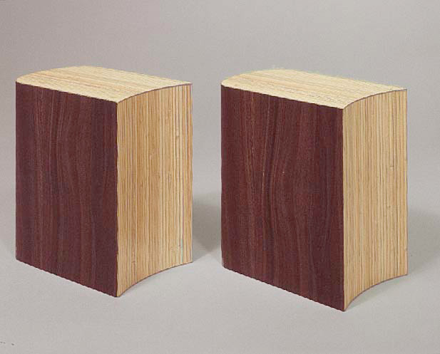 Richard Artschwager-Bookends，1990，木头上的福米卡