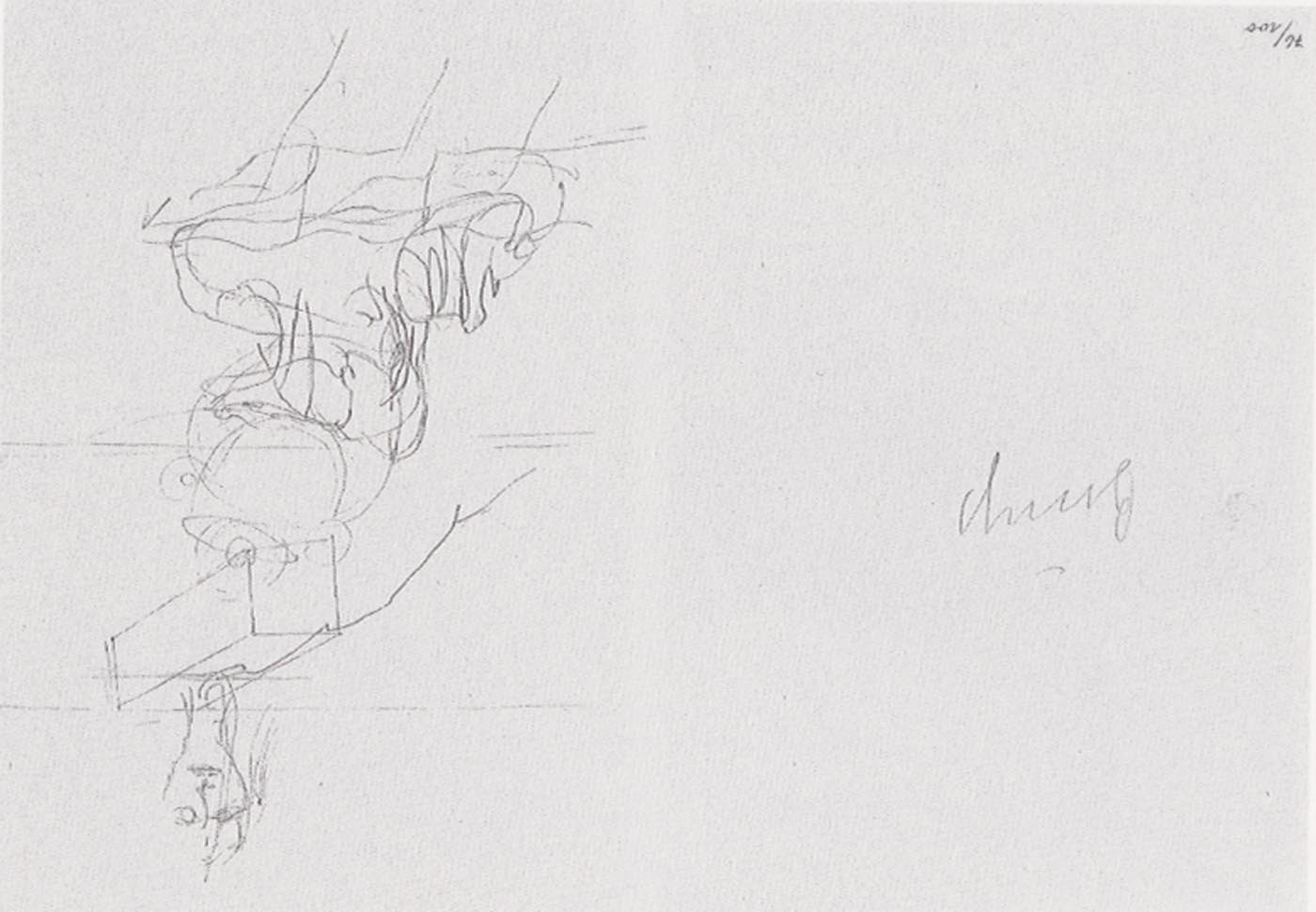 Joseph Beuys  -  Zeichnungen Zu Codices Madrid Von Leonardo da Vinci，1975，格雷塔克