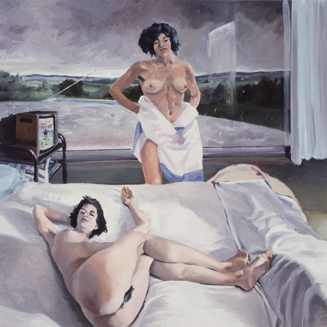 Eric Fischl -无题，1982，布面油画