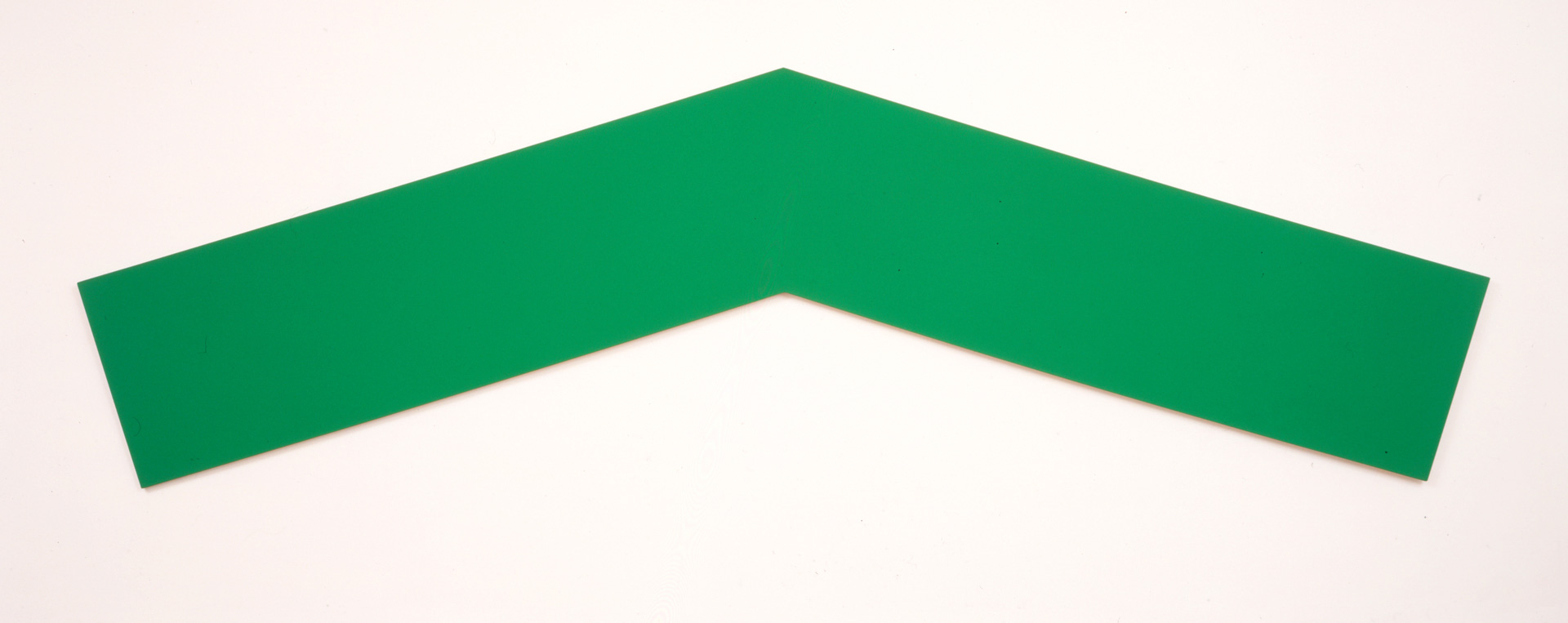 Ellsworth Kelly  - 绿色角度，1970年，油在帆布上