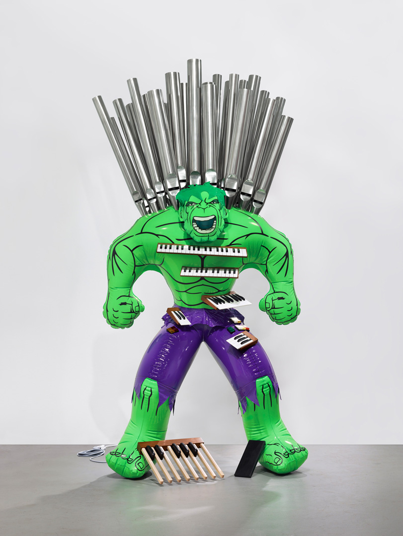 Jeff Koons  -  Hulk（Organ），2004  -  2014年，多重青铜和混合媒体