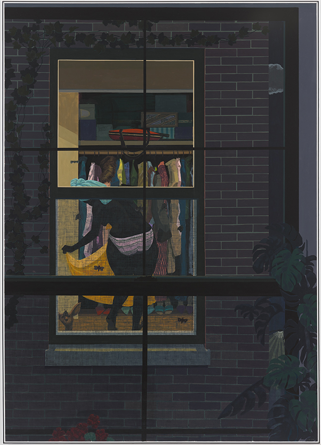 Kerry James Marshall  -  Untitled，2018，PVC面板上的丙烯酸