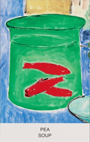 约翰·巴尔代萨里- Pea Soup, 2012, multi-color screenprint