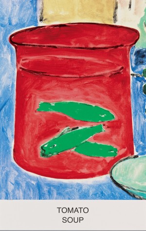 约翰·巴尔代萨里- Tomato Soup, 2012, multi-color screenprint
