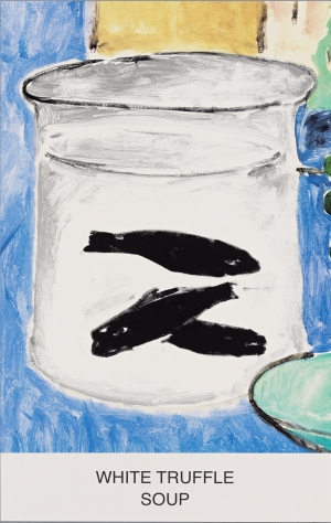 约翰·巴尔代萨里- White Truffle Soup, 2012, multi-color screenprint
