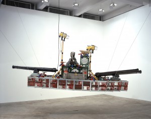 Chris Burden-Bateau de Guerre，2001年