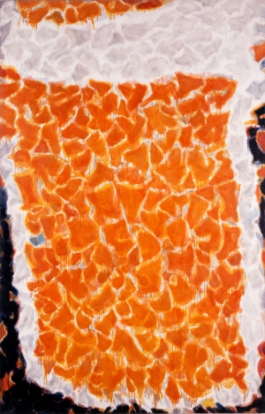 山姆·弗朗西斯-大橘子，1954-1955，油画