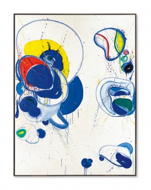 山姆·弗朗西斯——那么为什么要在1962-63年间在画布上发行《油画与丙烯酸》呢