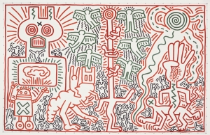 Keith Haring - Untitled, 1983