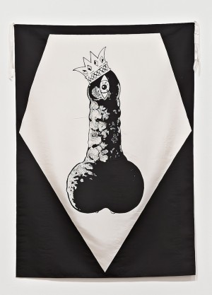 迈克·凯利-大师迪克(来自“三色金属/苜蓿蹄”系列)，1989，丝印