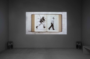 William Kentridge -二手阅读，2013，单频道高清视频
