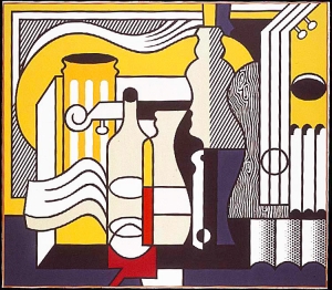 Roy Lichtenstein-纯粹主义静物画，1975年，油画和画布上的麦格纳