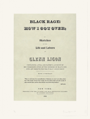 Glenn Ligon - Narratives, 1993