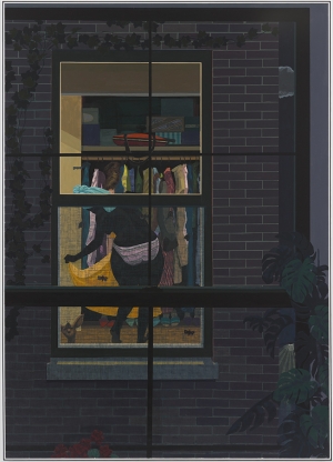 Kerry James Marshall -无题，2018,PVC面板丙烯酸