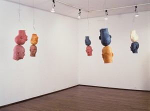 Bruce Nauman - Ten Heads Circle/Up and Down, 1990