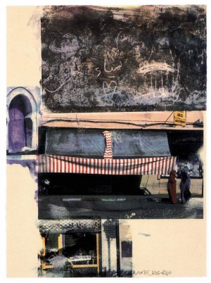 Robert Rauschenberg  -  Gossip（马拉喀特），2000年