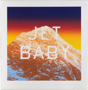 Ed Ruscha-JET BABY，2011年