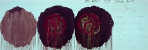 Cy Twombly - The Rose (V)， 2008，丙烯酸木板